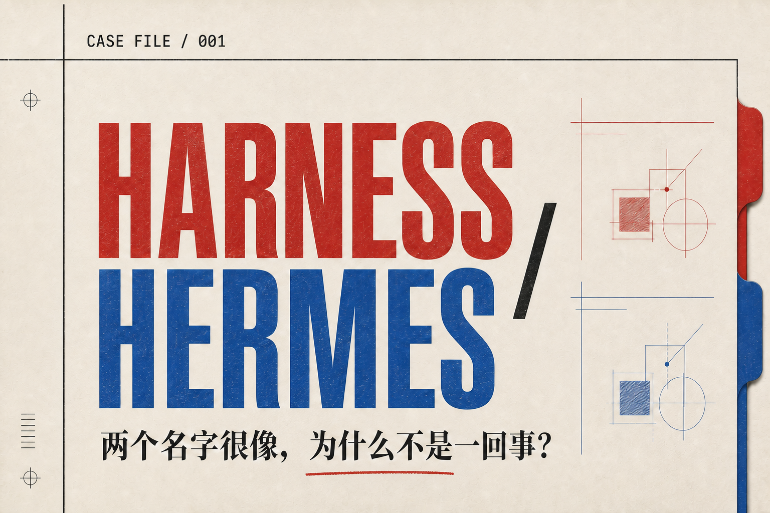 Harness 还是 Hermes？两个名字很像的 Agent 概念，到底有什么区别
