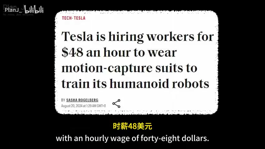 职位要求中的时薪48美元每小时标示